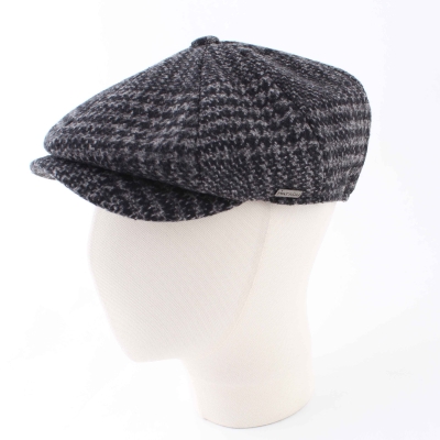 Men's wool cap HatYou CP4036, Grey-black