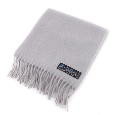 Wool scarf Pulcra Stelvio, 25x200 cm, Grey