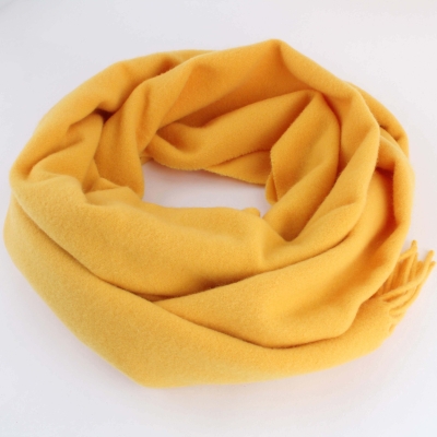 Wool scarf Pulcra Stelvio, 38x230 cm, Yellow