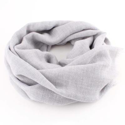 Wool scarf Pulcra Grigio N, 80x195 cm, Grey