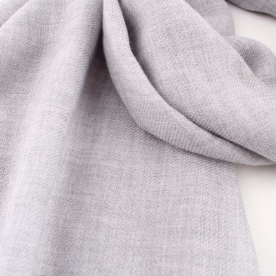 Wool scarf Pulcra Grigio N, 80x195 cm, Grey