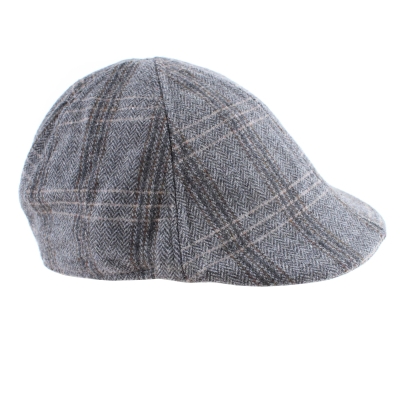  Wool Winter Cap HatYou CP3941, Gray Check