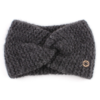 Ladies' Knitted Headband Granadilla JG5321, Gray Melange