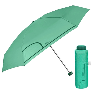 Ladies' manual mini umbrella Perletti Time 26356, Mint