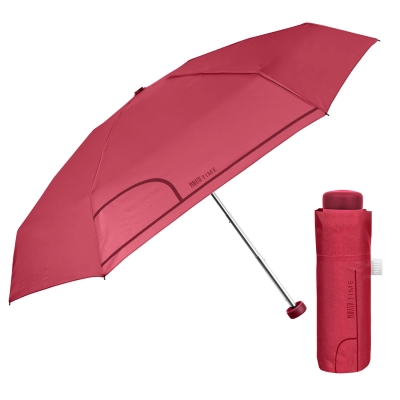 Ladies' manual mini umbrella Perletti Time 26356, Red