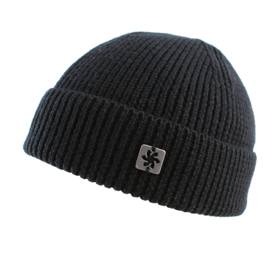 Wool Knitted Hat for Men Granadilla JG5718, Black