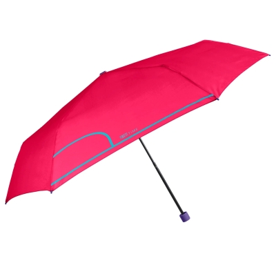 Women's Manual Extraslim Umbrella Perletti Time 26415, Cyclamen