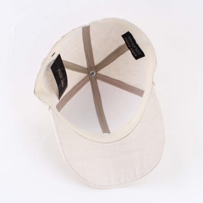 Summer Linen Baseball Cap HatYou CTM2408, Beige