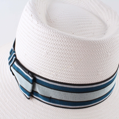 Wide-brim men's summer hat made of Toyo paper HatYou CEP0910, Ecru