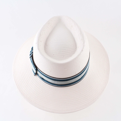 Wide-brim men's summer hat made of Toyo paper HatYou CEP0910, Ecru