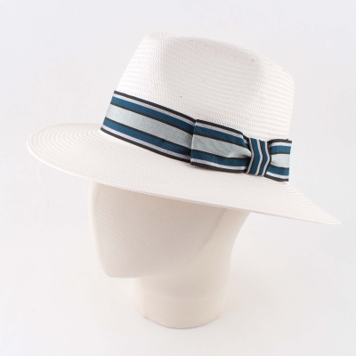 Wide-brim men's summer hat made of Toyo paper HatYou CEP0910, Ecru