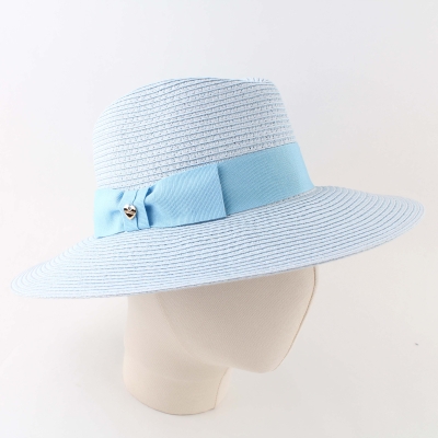 Ladies' summer hat with lurex HatYou CEP0671, Black