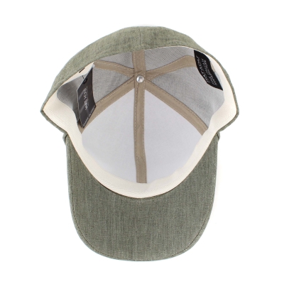 Șapcă de vară tip baseball din in HatYou CTM2408, Verde