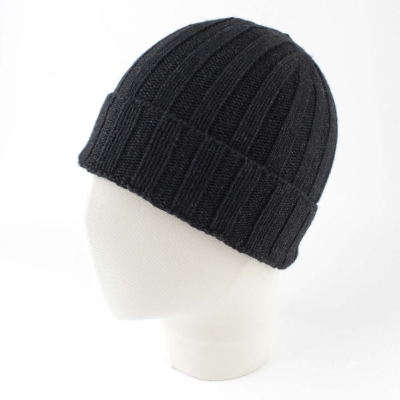 Men’s knitted hat HatYou CP1056, Black