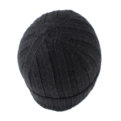Men’s knitted hat HatYou CP1056, Black