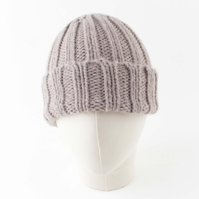 Плетена шапка Raffaello Bettini RB 013/2453, Бежов