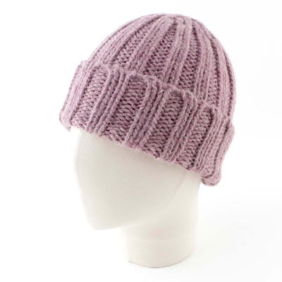 Плетена шапка Raffaello Bettini RB 013/2453, Светлолилав