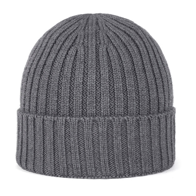 Men’s knitted hat HatYou CP3557, Dark grey