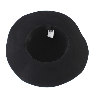 Wide-brim felt hat JailJam JJ5247, Black