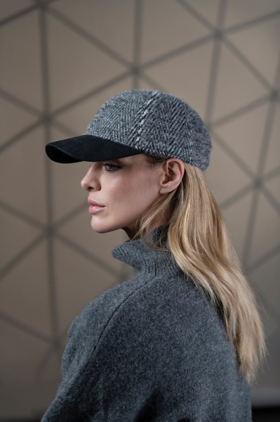 Ladies'  baseball cap HatYou CP4020, Black/White