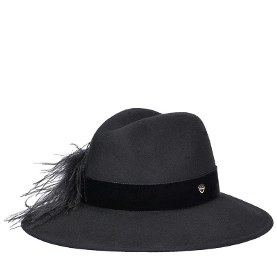 Дамска филцова шапка HatYou CF0370, Черен