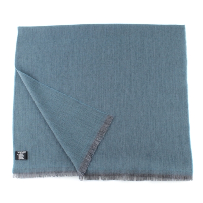Fine Wool Scarf Ma.Al.Bi. MAB554 57/9, 50×180 cm, Blue-Green