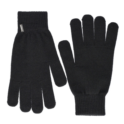 Mănuși tricotate de bărbați HatYou GL1610, negru