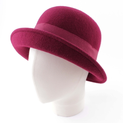 Дамска филцова шапка Fratelli Mazzanti FM7897, Бордо