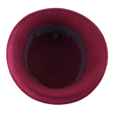Дамска филцова шапка Fratelli Mazzanti FM7897, Бордо