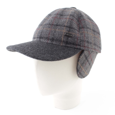 Șapcă bărbătească din lână tip baseball cu protecție pentru urechi HatYou CP4078, Gri