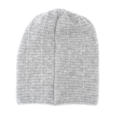 Ladies' knitted hat with high wool content HatYou CP2954, Light Grey