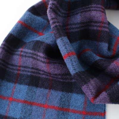 Вълнен шал Ma.Al.Bi. MAB105 51/510, 37х180 см, Син