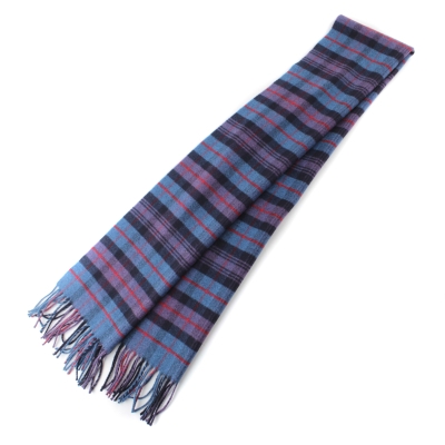 Вълнен шал Ma.Al.Bi. MAB105 51/510, 37х180 см, Син