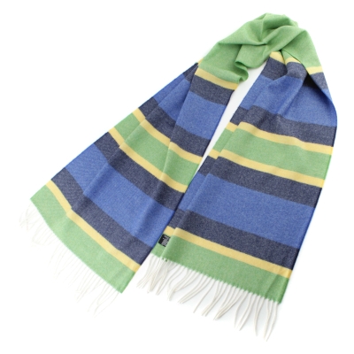 Fular din lână Ma.Al.Bi. MAB105 134/5, 37x180 cm, portocaliu/mov