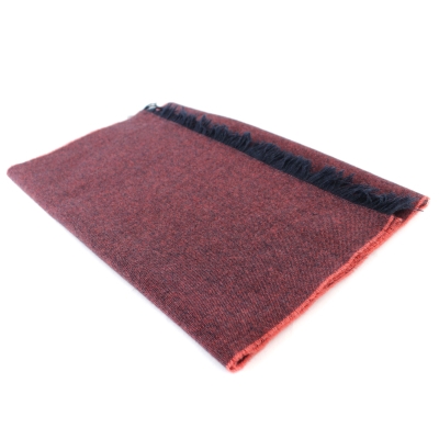 Fine Cashmere Scarf Ma.Al.Bi. MAB121 313/15, 37x180 cm, Coral Melange