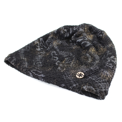 Hat and Infinity Scarf Set Granadilla JG5319 & JG5320, Black