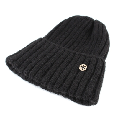 Ladies' Knitted Hat Granadilla Basic JG5055, Black