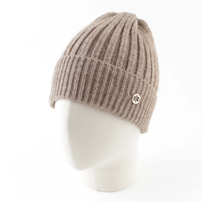 Ladies' Knitted Hat Granadilla Basic JG5055, Beige
