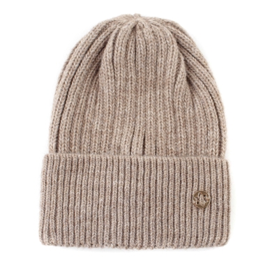 Ladies' Knitted Hat Granadilla Basic JG5055, Beige