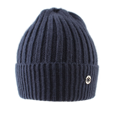 Căciulă tricotată pentru damă Granadilla Basic JG5055, Bleumarin