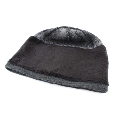 Men’s winter hat made from a wool blend Granadilla JG5425, Grey