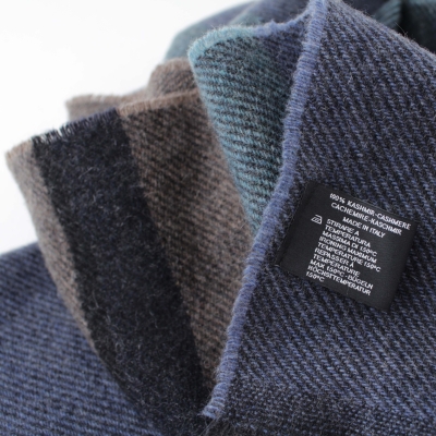 Fine cashmere scarf Ma.Al.Bi. MAB836 103/1, 37x180 cm, grey check