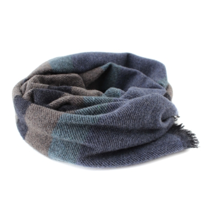 Fine cashmere scarf Ma.Al.Bi. MAB836 103/1, 37x180 cm, grey check