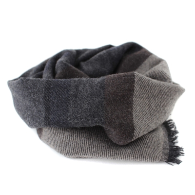 Fine cashmere scarf Ma.Al.Bi. MAB836 103/1, 37x180 cm, grey check