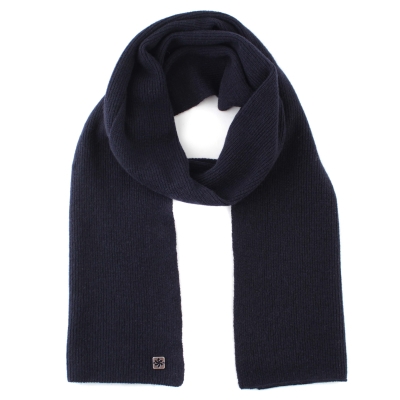 Men's knitted scarf Granadilla JG5178, 30x200 cm, Grey