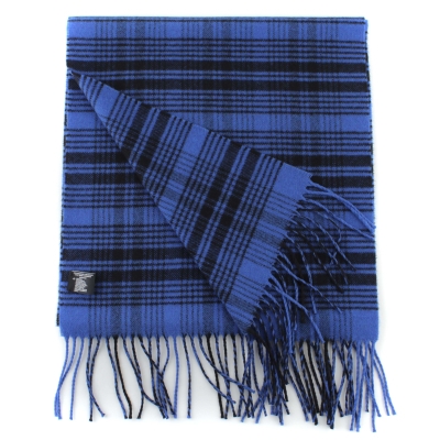 Вълнен шал Ma.Al.Bi. MAB105 125/300, 37х180 см, Кралскосин