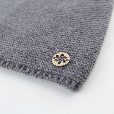 Set fular și căciulă din cașmir Granadilla JG5140&5256, Gri