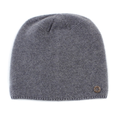 Set fular și căciulă din cașmir Granadilla JG5140&5256, Gri