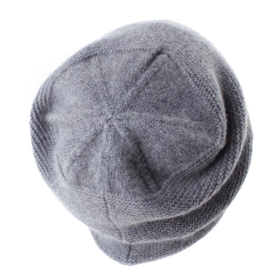 Set fular și căciulă din cașmir Granadilla JG5140&5256, Gri