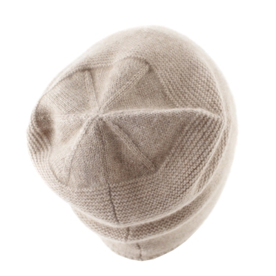 Комплект шал и шапка от кашмир Granadilla  JG5140&5256, Бежов